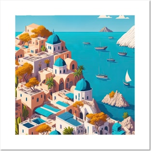 Greek Islands Posters and Art